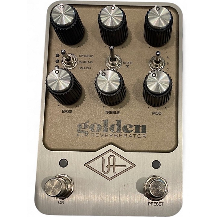 Used Universal Audio GOLDEN REVERBERATOR Effect Pedal