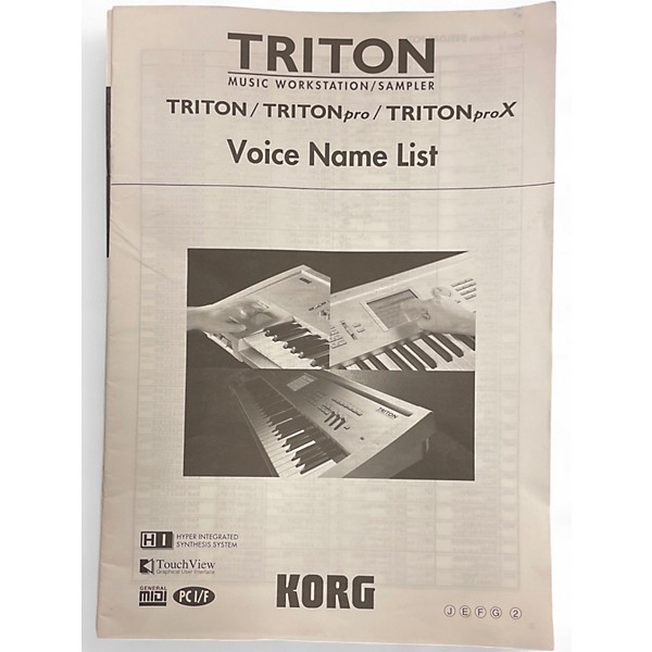 KORG TRITON pro-X 88鍵 Korg Triton PRO X 88 key fully weight Workstation keyboard