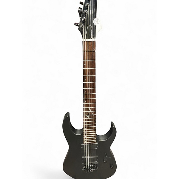 Used Vgs Soulmaster 7 Black Solid Body Electric Guitar