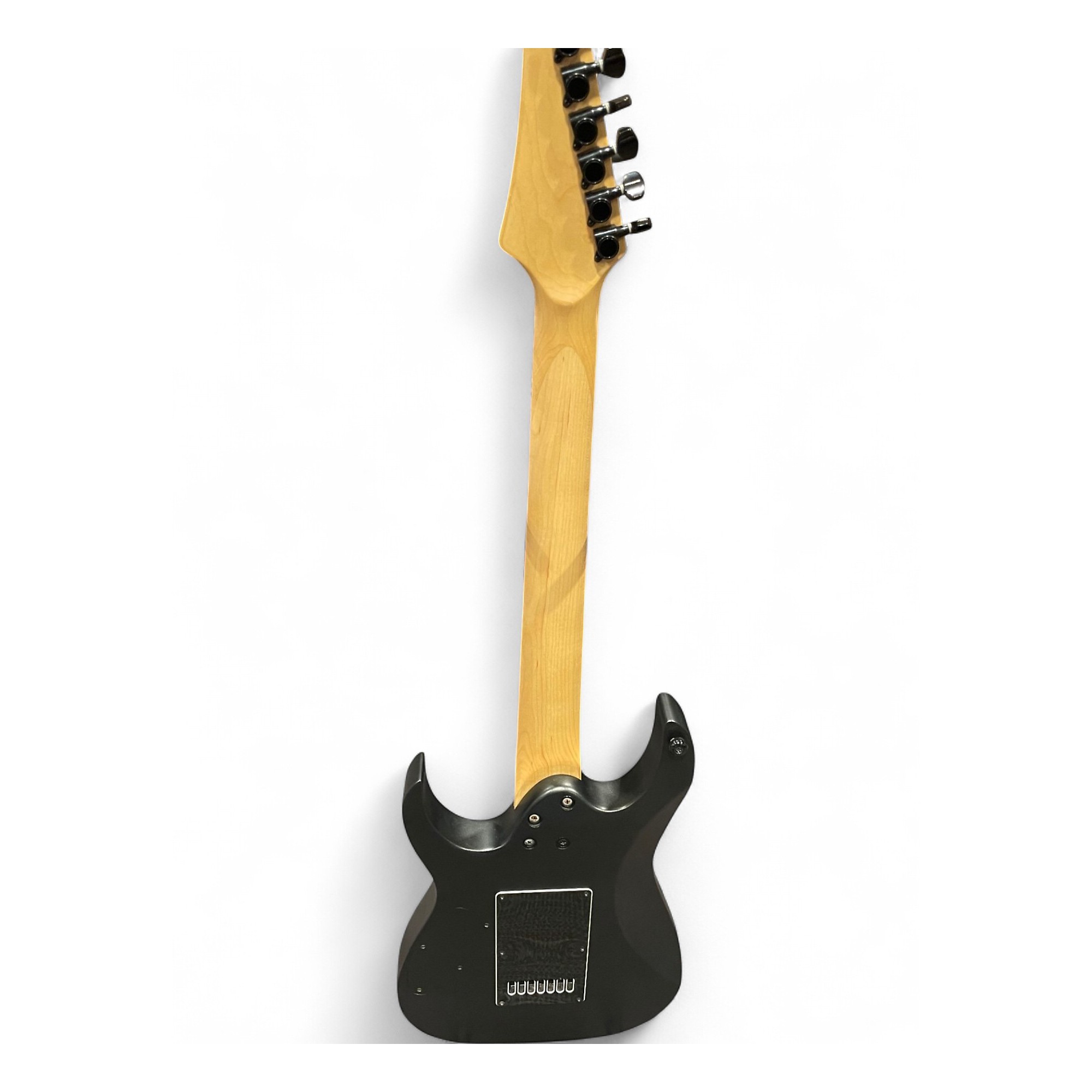 ギター VGS soulmaster7 Used Vgs Soulmaster 7 Black Solid Body Electric Guitar Black