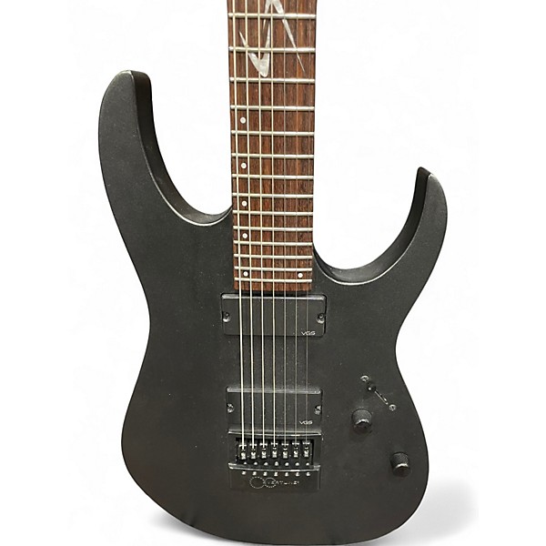 Used Vgs Soulmaster 7 Black Solid Body Electric Guitar