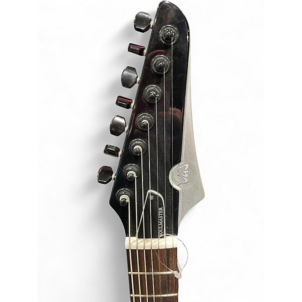 Used Vgs Soulmaster 7 Black Solid Body Electric Guitar