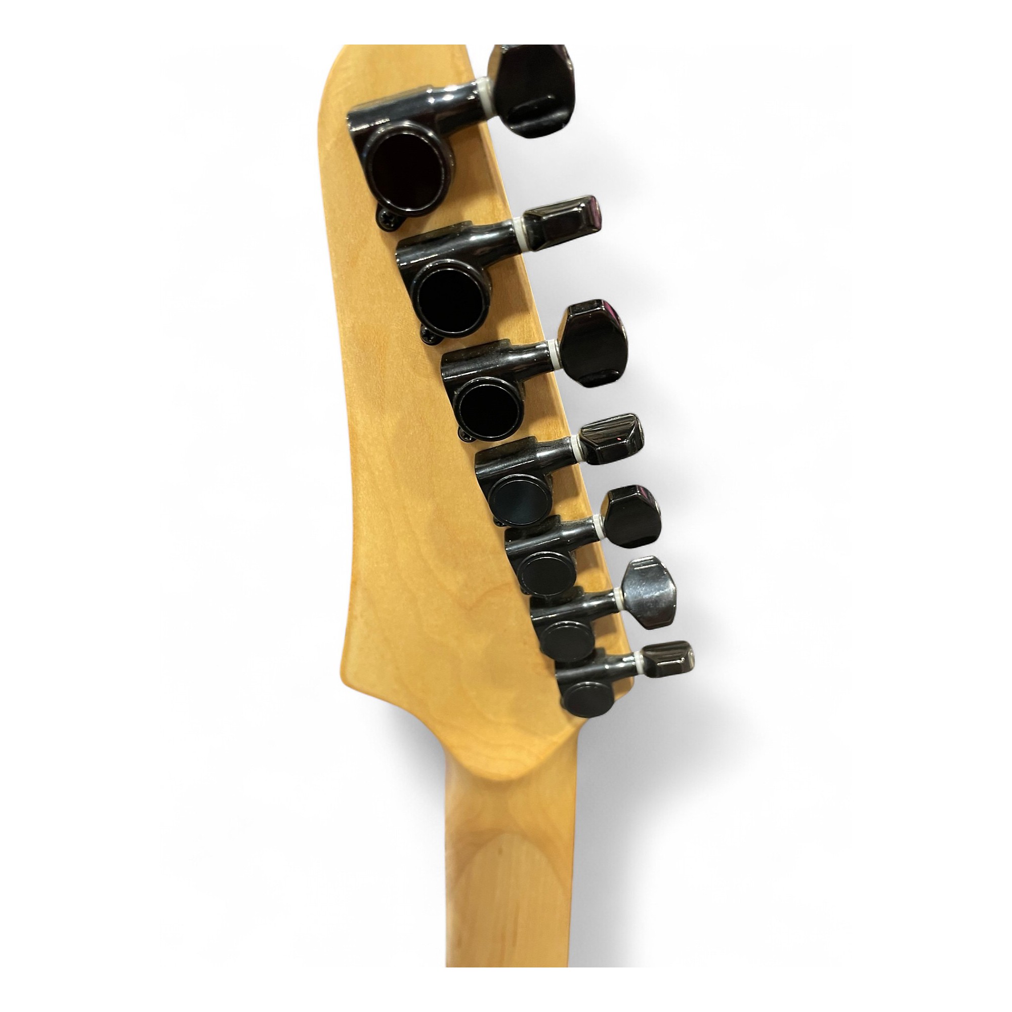 Used Vgs Soulmaster 7 Black Solid Body Electric Guitar Black