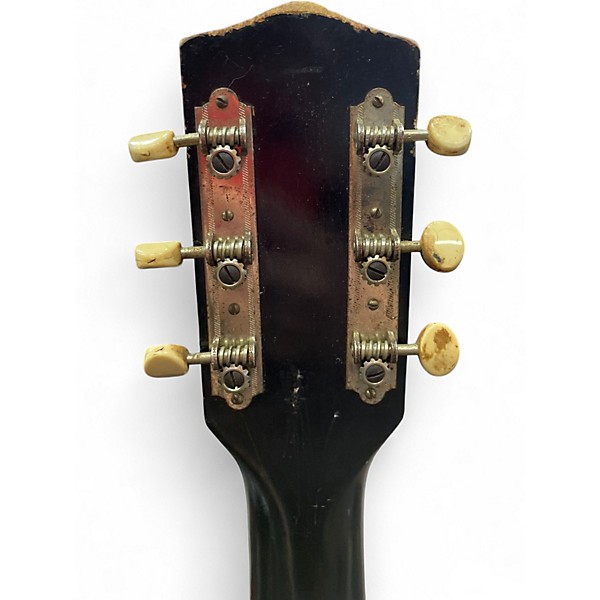 Vintage 1960s Arden HARMONY STRATOTONE Black Solid Body Electric Guitar