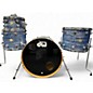 Used DW 4 Piece Collector's Series Blue Silk Onxy Drum Kit thumbnail