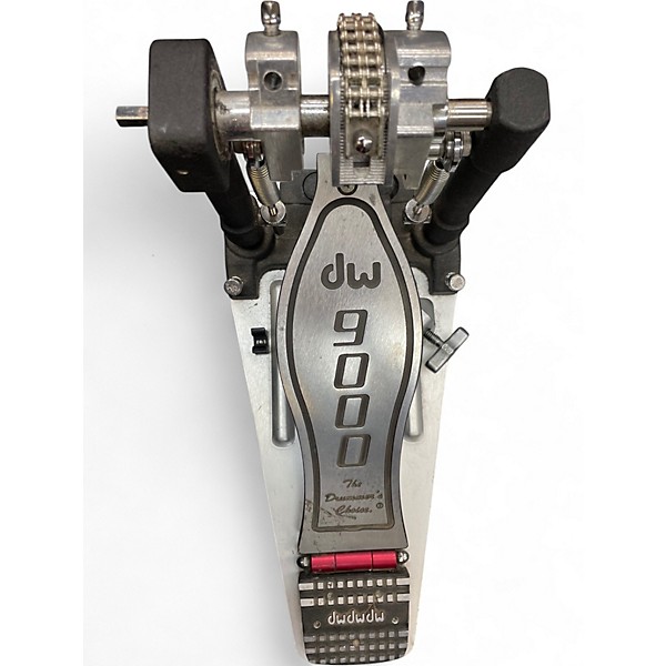 Used DW 9000 Series Double Double Bass Drum Pedal