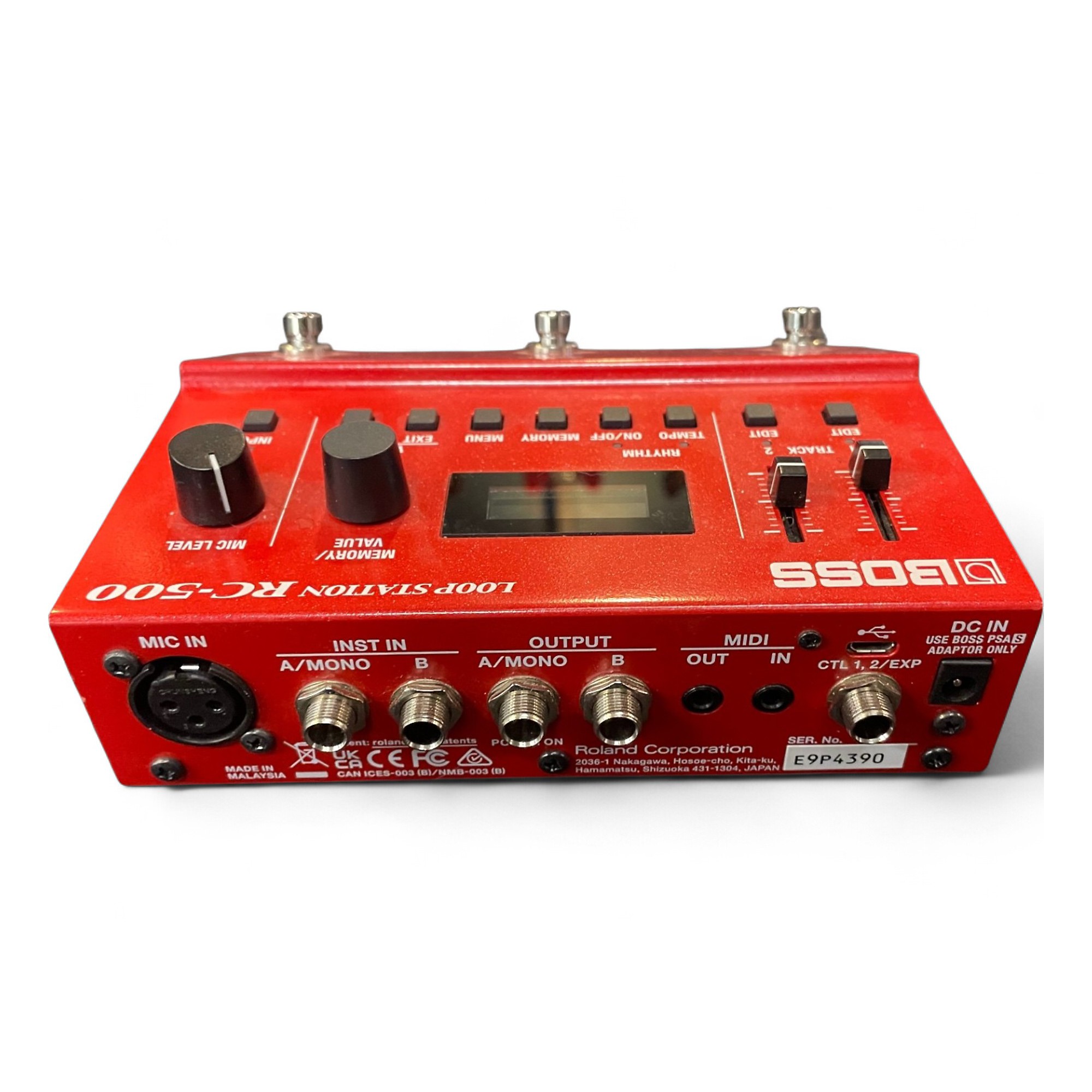 Used BOSS RC500 Loop Station Pedal | Guitar Center