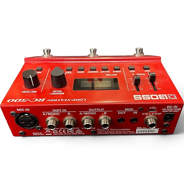 Used BOSS RC500 Loop Station Pedal