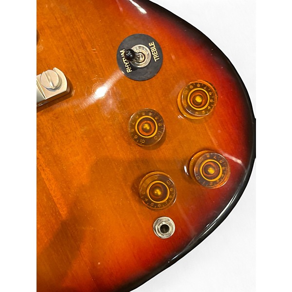 Used 2015 Gibson LESSPAUL 100 TFIRE BURST Solid Body Electric Guitar