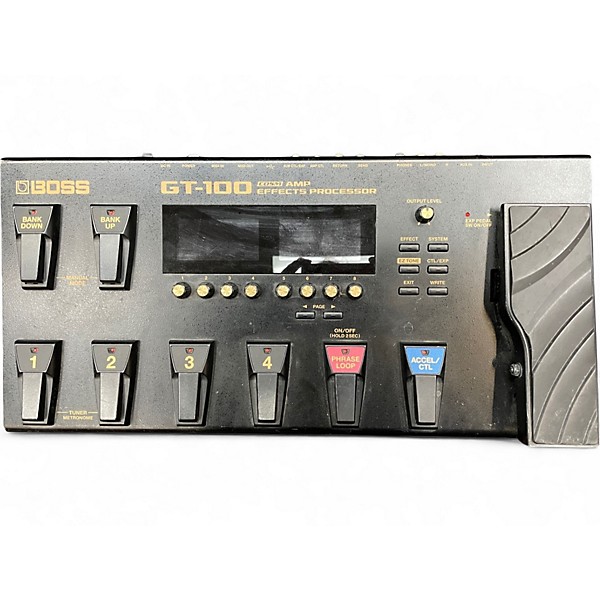 Used BOSS GT100 Effect Processor