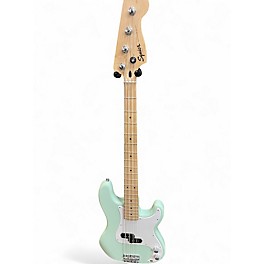 Used Squier Affinity Precision Bass Seafoam Green Electric Bass Guitar