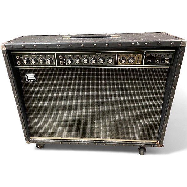 Used Roland JC120 Jazz Chorus 2x12 Guitar Combo Amp