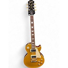 Used Epiphone Les Paul Standard Gold Top Solid Body Electric Guitar