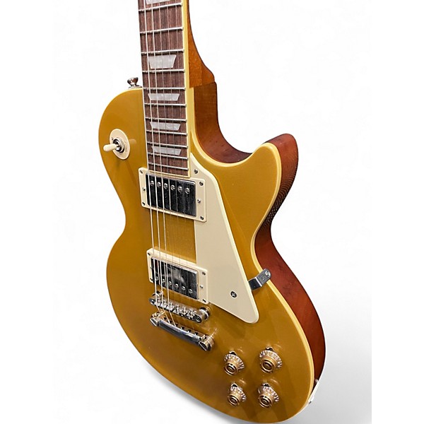 Used Epiphone Les Paul Standard Gold Top Solid Body Electric Guitar