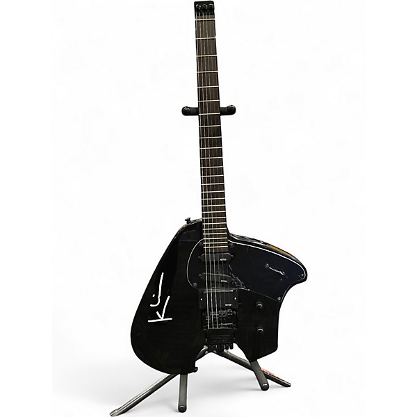 Used Miscellaneous STEVE KLEIN HEADLESS Black Solid Body Electric Guitar