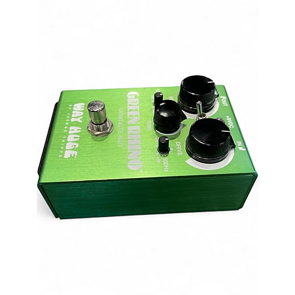Used Way Huge Electronics WHE202 Green Rhino Overdrive Effect Pedal