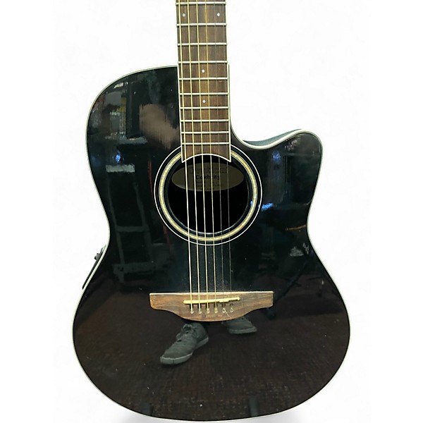 Used 2020s Ovation CS24-5 Celebrity Black Acoustic Electric Guitar