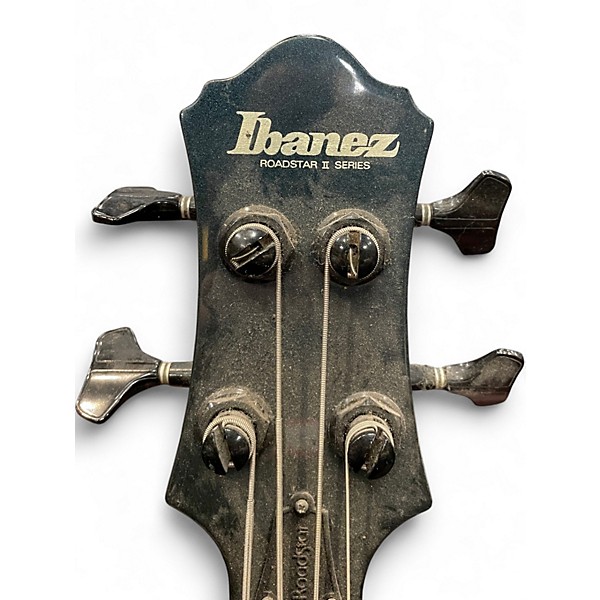 Vintage 1986 Ibanez Roadstar II Blue Electric Bass Guitar