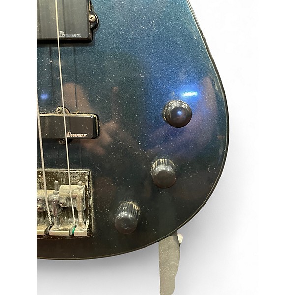 Vintage 1986 Ibanez Roadstar II Blue Electric Bass Guitar