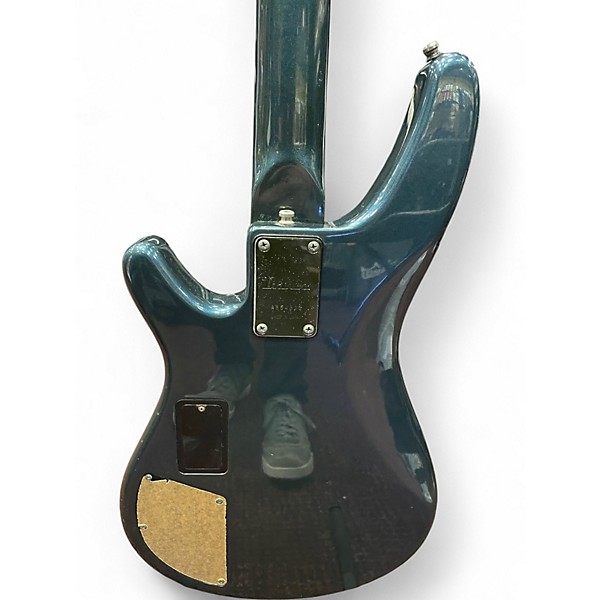 Vintage 1986 Ibanez Roadstar II Blue Electric Bass Guitar