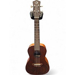 Used Luna Concert Tattoo Natural Ukulele