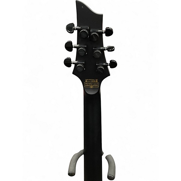 Used Schecter Guitar Research PT Black Ops Satin Black Open Pore Solid Body Electric Guitar