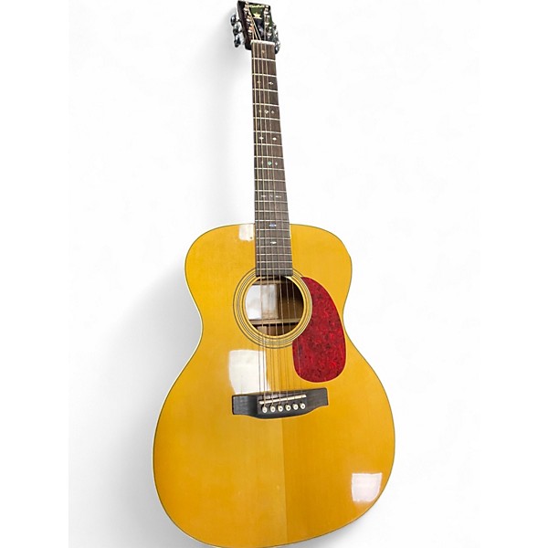 Used Flinthill FHG-026 OM Natural Acoustic Guitar