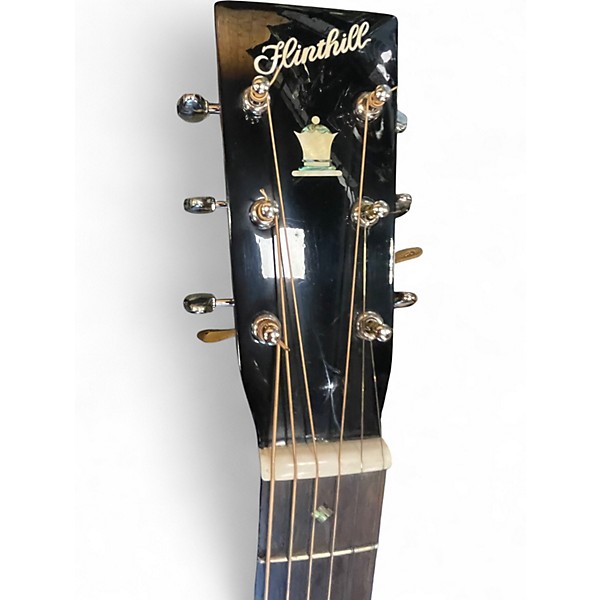 Used Flinthill FHG-026 OM Natural Acoustic Guitar