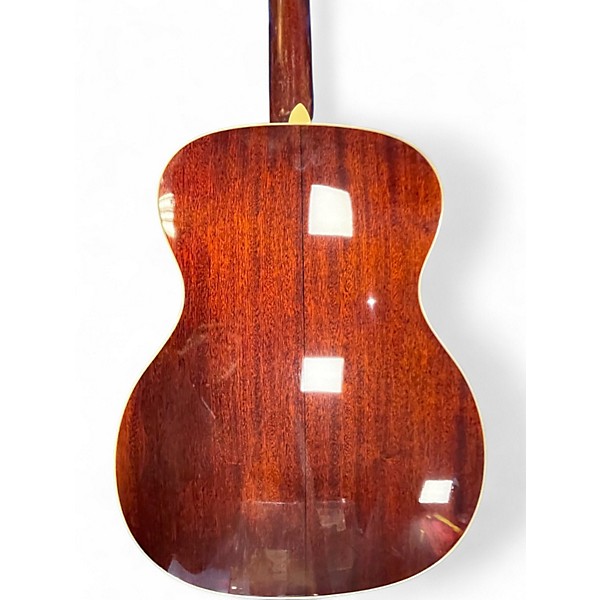 Used Flinthill FHG-026 OM Natural Acoustic Guitar