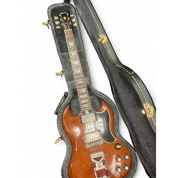 Vintage 1963 Gibson Les Paul SG Standard Cherry Solid Body Electric Guitar