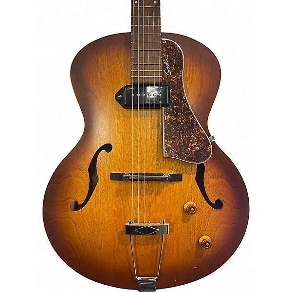 Used Godin 5th Avenue Kingpin Cognac Burst Hollow Body Electric Guitar