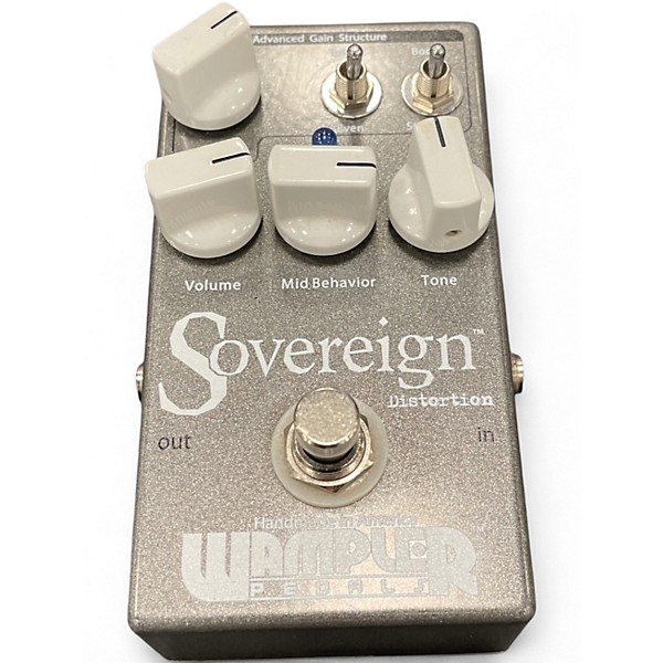 Used Wampler Sovereign Distortion Effect Pedal