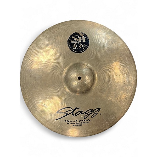 Used Stagg 20in RIDE ROCK BRILLIANT Cymbal