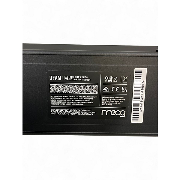 Used Moog DFAM Synthesizer