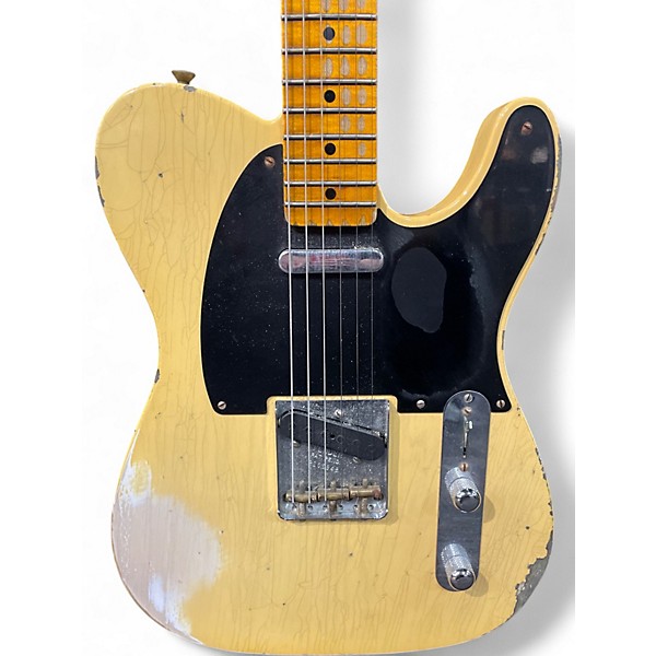 Used Fender 51 nocaster heavy relic Butterscotch Solid Body Electric Guitar