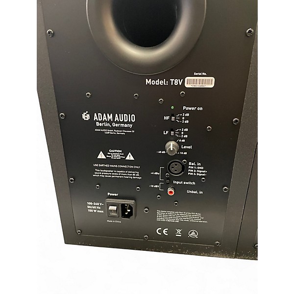 Used ADAM Audio T8V PAIR Powered Monitor