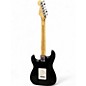 Used Squier Standard Stratocaster Black Solid Body Electric Guitar