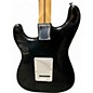 Used Squier Standard Stratocaster Black Solid Body Electric Guitar