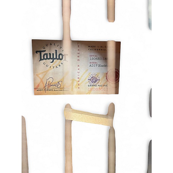 Used Taylor ad17 black Acoustic Guitar