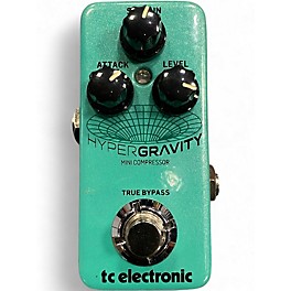 Used TC Electronic HyperGravity Compressor Mini Effect Pedal