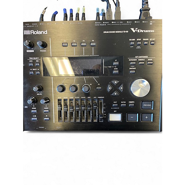 Used Roland TD-50KV Electric Drum Set