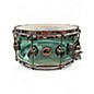 Used DW 14in Design Series Snare Acrylic Seafoam Green Drum thumbnail
