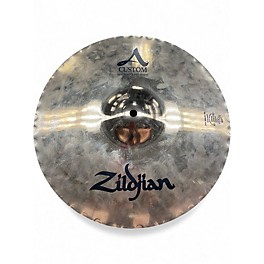 Used Zildjian 14in A Custom Mastersound Hi Hat Bottom Cymbal
