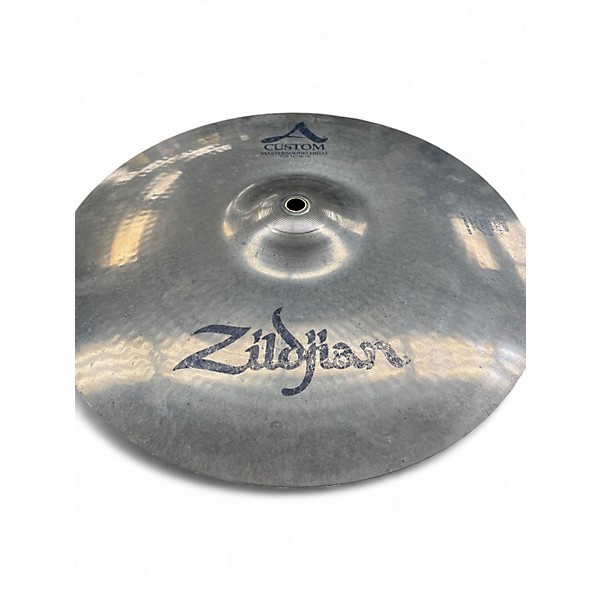 Zildjian Mastersound Hi-Hat 14インチ ボトムのみ Used Zildjian 14in A Custom Mastersound Hi Hat Top Cymbal 33
