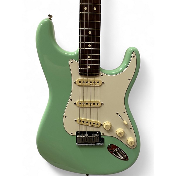 Used 2024 Fender Artist Series Jeff Beck Stratocaster Seafoam Green Solid Body Electric Guitar