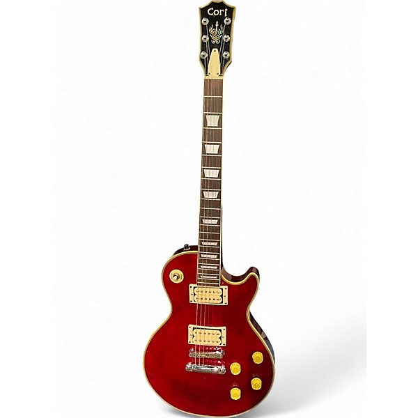 Used Cort GE27VD Red Solid Body Electric Guitar