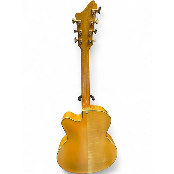 Used Eastman AR817 Flame Maple Acoustic Electric Guitar