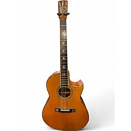 Used Larrivee C10 "Dancing Girl" Natural Acoustic Electric Guitar