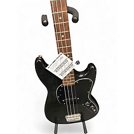 Vintage 1978 Fender MusicMaster Black Electric Bass Guitar