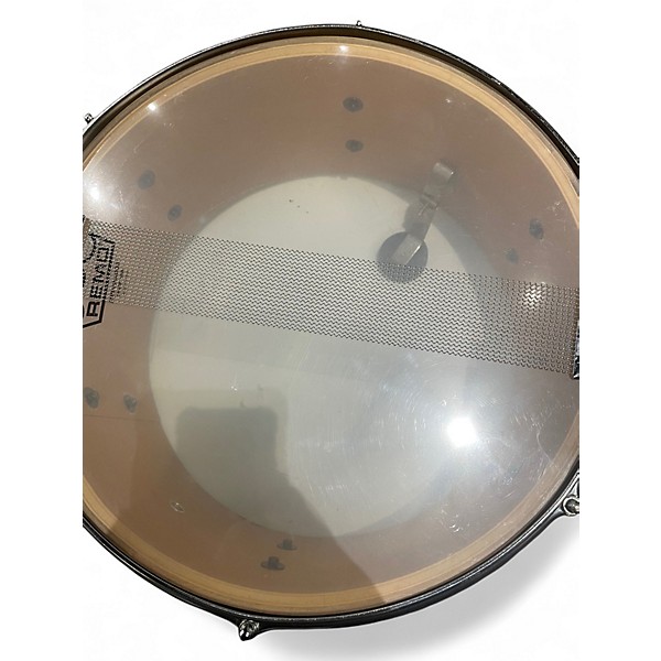 Vintage 1970s Slingerland 14in RADIO KING Natural Drum